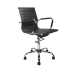 Black Chrome Executive Office Chair